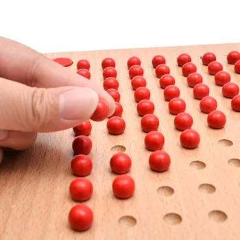 

New Wooden Montessori Mathematics Educational Material Knobbed Cylinder Blocks Learning Education Math Toys Puzzles For Kids