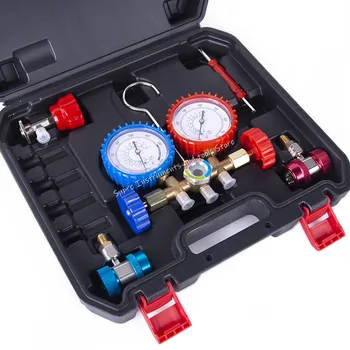 

r134a Automotive air conditioning fluoride table and fluoride tool set Pressure gauge air conditioning fluoride tool kit