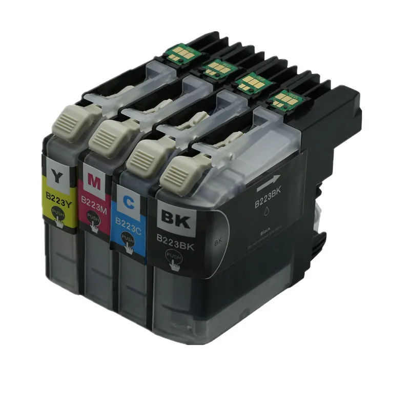 4PK чернильный картридж LC223 LC 223 223XL Замена для принтеров Brother MFC J5620DW J4620DW