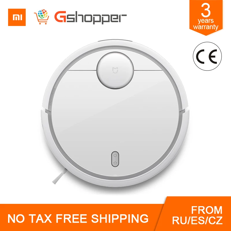 Global Version Original Xiaomi MI Robot Vacuum Cleaner Automatic Sweeping Dust Sterilize Smart Planned Mobile App Remote Control