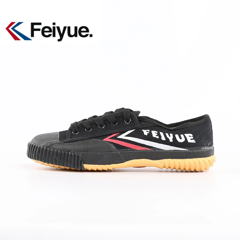 Классическая обувь Kung fu Feiyue для боевых искусств Тай Чи тхэквондо ушу обувь для карате спортивные тренировочные кроссовки черно-белые