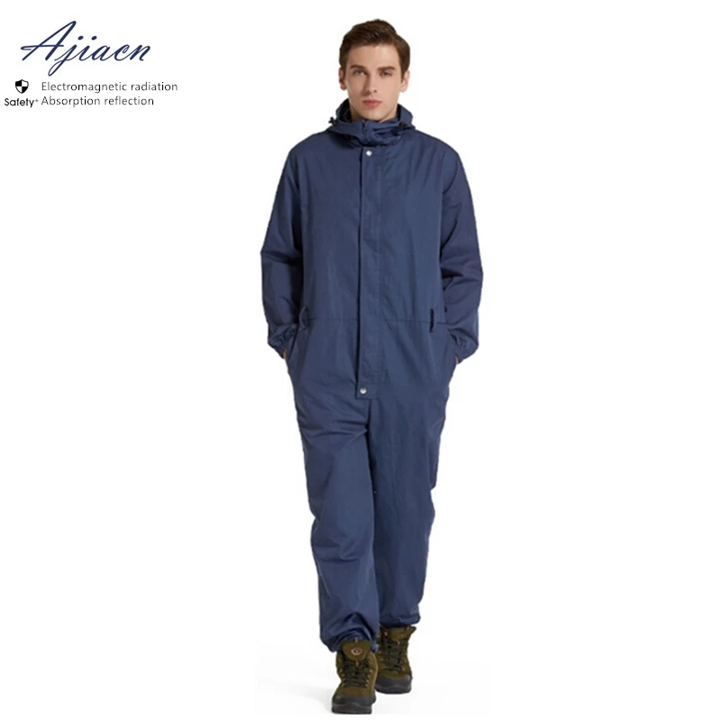 

Recommend Electromagnetic radiation protective coveralls GSM base station High voltage power station EMF shielding workwear