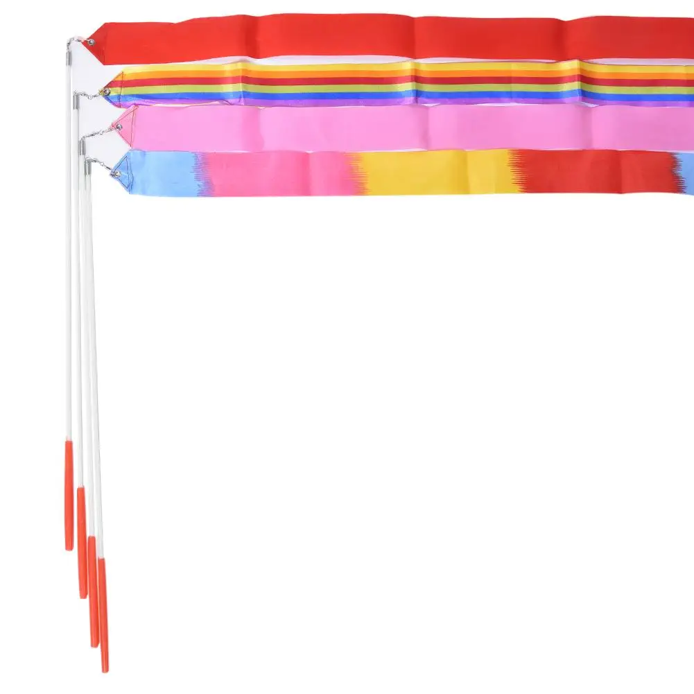 3,7 м разноцветные гимнастические ленты для спортзала танцевальная лента Ритмическая художественная гимнастика лента для художественной