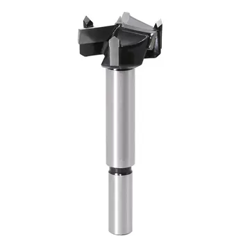 

Three-edged woodworking opener Hole Saw Cutter Hinge Boring drill bits Round Shank Tungsten Carbide Cutter 1 Piece