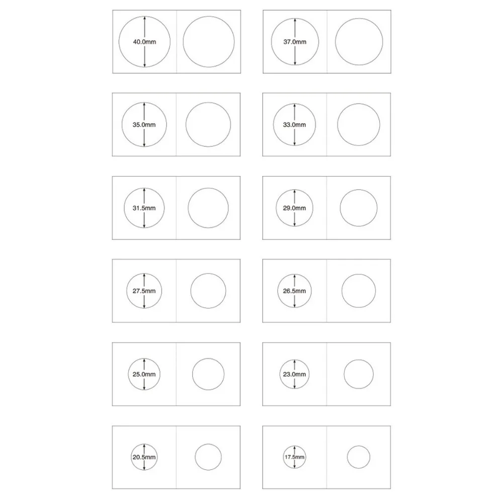 50PCS-Square-17-5-40mm-Cardboard-Coin-Holder-Coin-Supplies-Coin-Album-Collection-Lighthouse-Stamp-Coin (1)