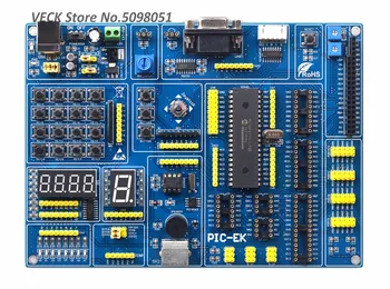 

PIC SCM Learning Development Board PIC-EK WITH PIC16F74 Microcontroller Has Many Routines