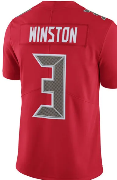 Мужские Джерси#3 Jameis Winston 13 Mike Evans 28 Vernon Hargreaves 22 Doug Martin Vapor Untouchable Limited футбольные майки