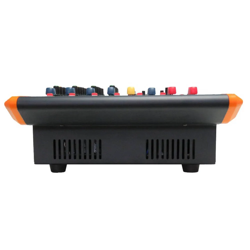 4channel mixer with mp3 play power amplifer usb bluetooth audio dj pa night club music play system