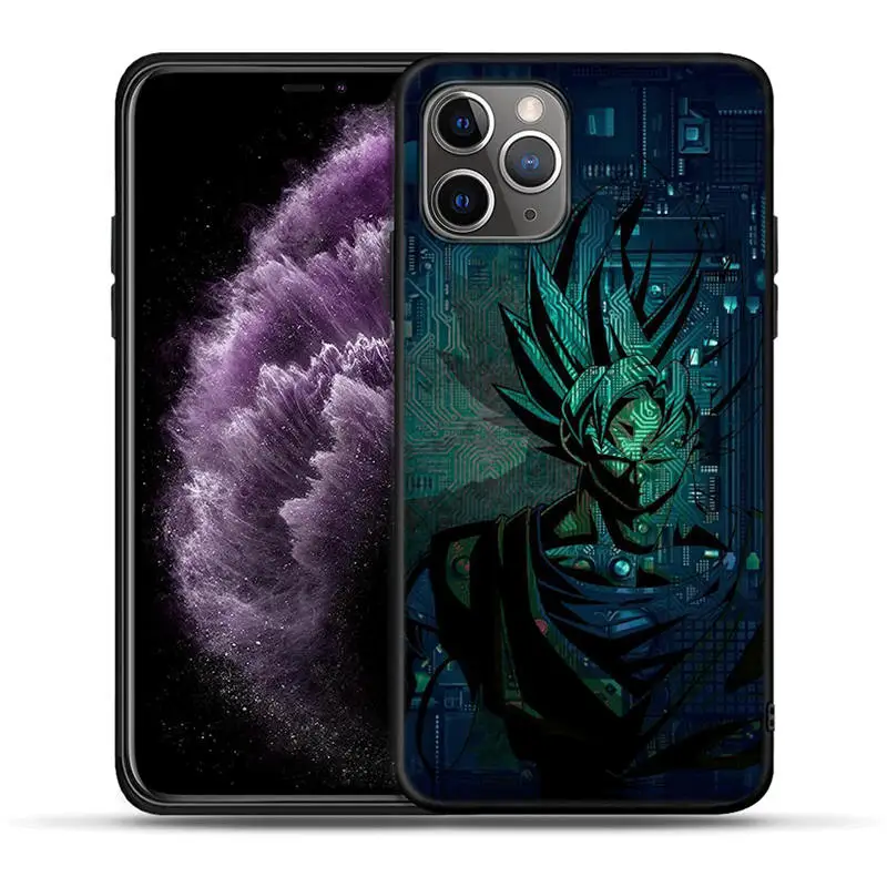 Мягкий силиконовый чехол Dragon Ball Z Super Son Гоку драгонболл зет для телефона iPhone 11 Pro XS Max X XR 7 8 6 6S для корпуса Etui