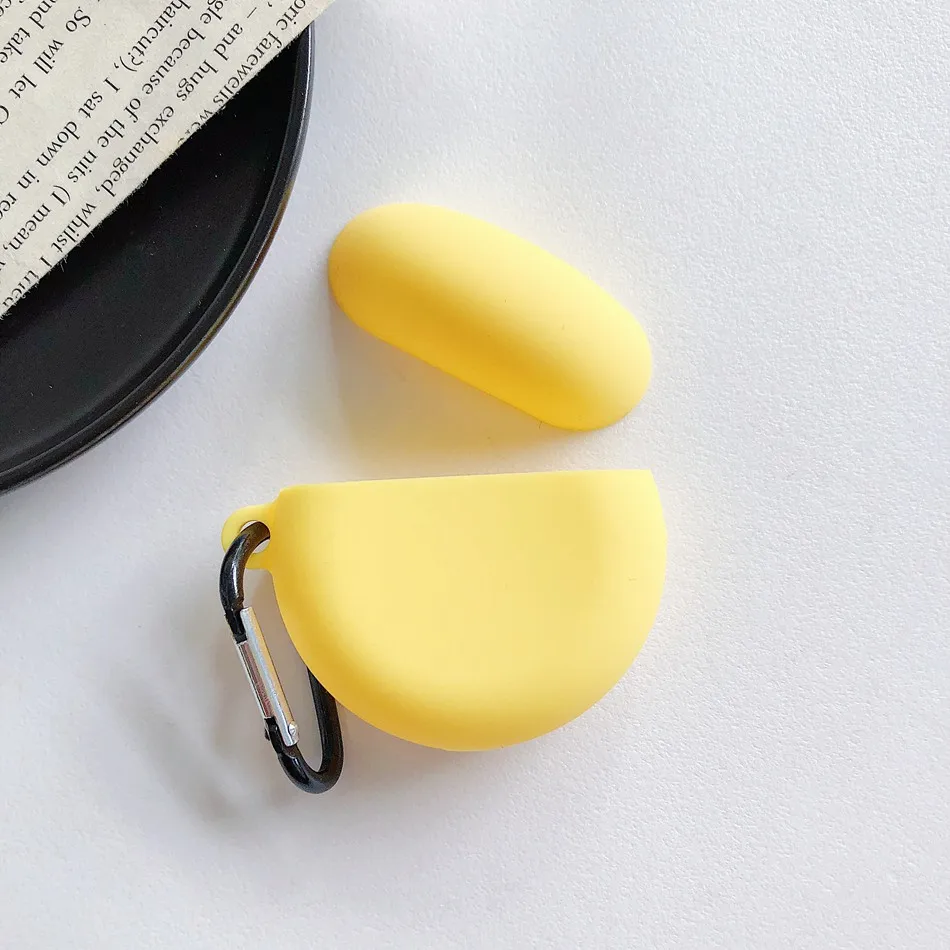 1257E 3D мультяшный чехол для наушников для huawei Freebuds 3 чехол с милой мышкой Свинкой силиконовый чехол для huawei Freebuds 3 Pro чехол s с брелком - Цвет: 1257E