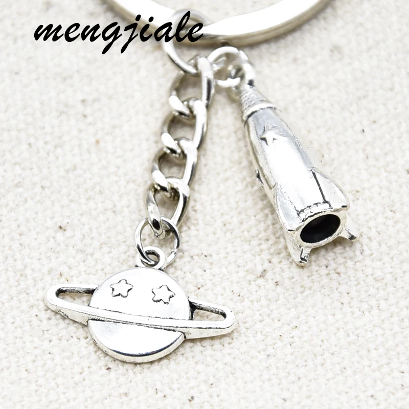 1 шт. персонализированные ракета брелок с изображением корабля Земли Подвески