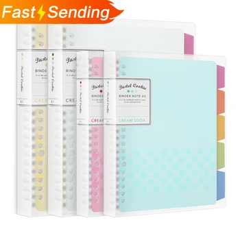 

Loose-leaf notebook various loose-leaf core A5 B5 notebook diary plan binder office school supplies ring loose-leaf notebook