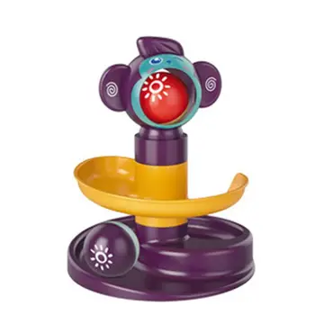 

Children Fun Orbit Series DIY Assembly Baby Puzzle Building Blocks Slide Ball 425F