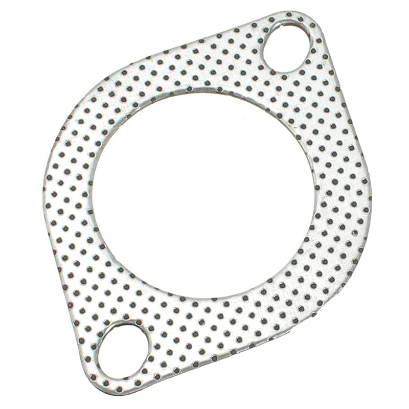 

2.5" Catback Exhaust Header Down Pipe Manifold Collector Flange Gasket 2 Bolt