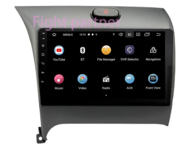 Sale android 9.0 2.5D+IPS car radio gps player dvd For left Kia K3 Cerato Forte 2012-2016 car multimedia navigation 3