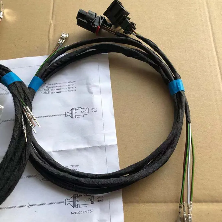 For MQB VW Golf 7 Passat B8 Tiguan-Skoda Kodiak Rear KESSY Wire Cable