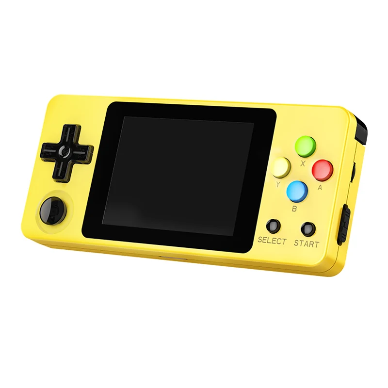 Yellow POWKIDDY LDK новая игра 2,6 дюймов экран мини портативная игровая консоль ностальгические Детские ретро игры мини Семейные ТВ Видео консоли - Цвет: Yellow