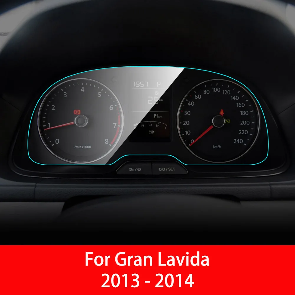Автомобильная приборная панель Защитная пленка для салона для Volkswagen VW T-ROC Turan Gran Cross Lavida Bora Jetta Phideon - Название цвета: For Gran Lavida 1