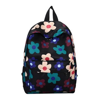 

Women's Fashion Printed Backpack Casual Outdoor Backpack Leisure Travel Bag High student Girl's Fashion Canvas School plecaki