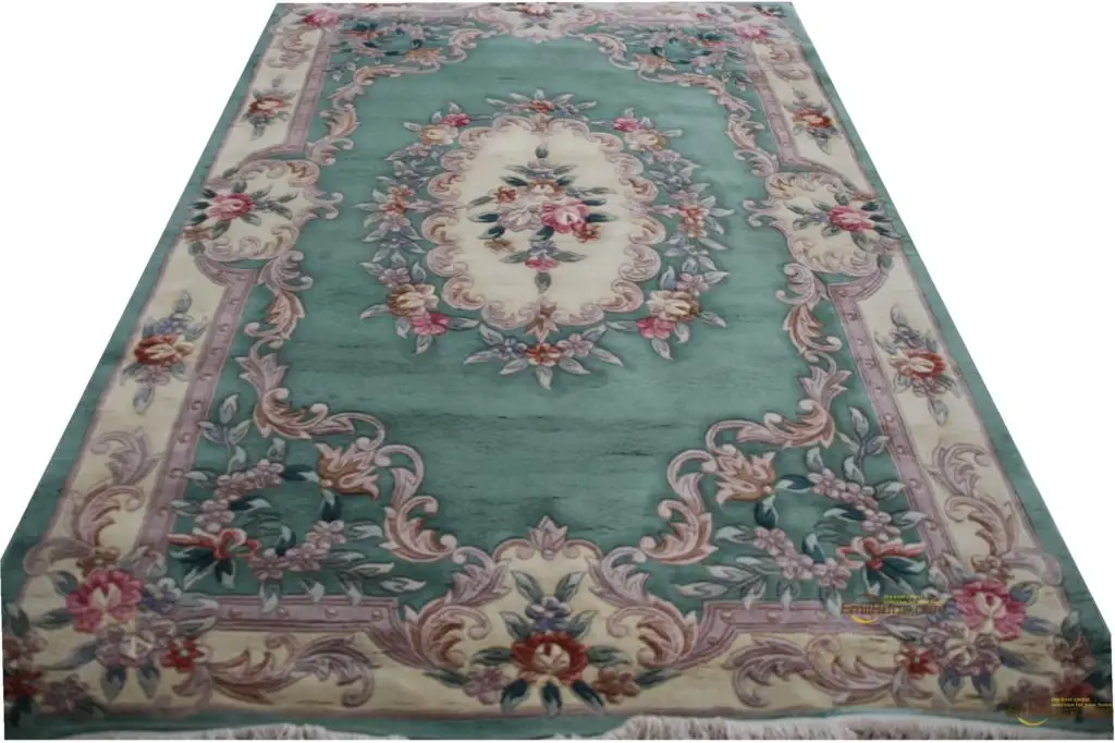 savonnerie luxury carpet soft for living room Thick And Plush Home Decore Square Classic Knitting savonnerie