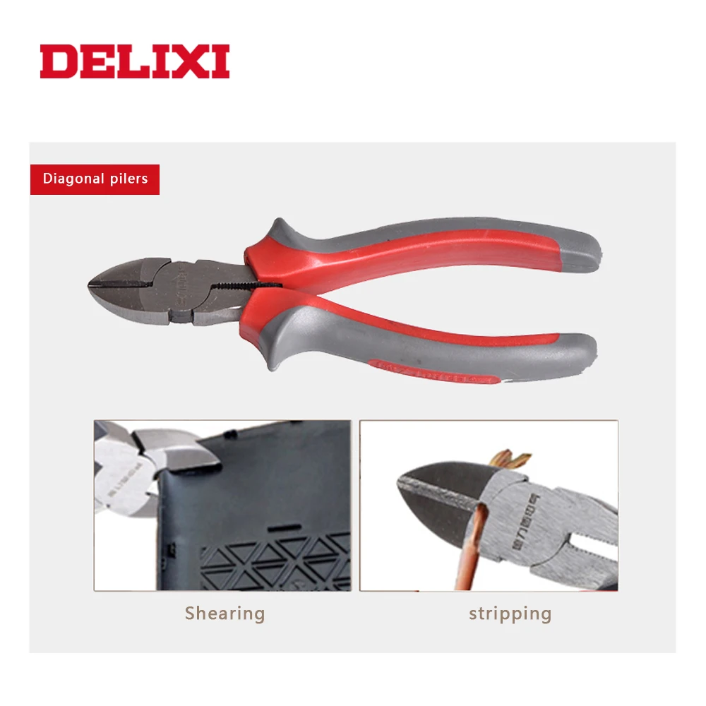 Многофункциональные плоскогубцы DELIXI 6/8 дюйма набор ручных инструментов для
