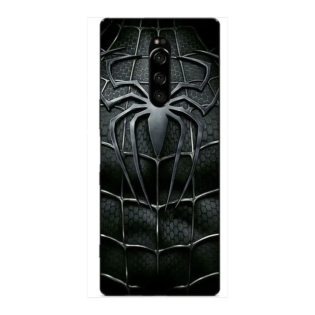 Супергерой чехол для телефона sony Xperia 1 XZ4 XZ3 XZ2 XZ1 XZ Compact Premium Mini Plus Супермен задняя крышка сумки Fundas Shell