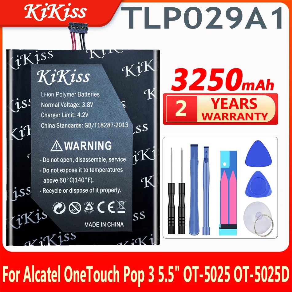3250mAh TLp029A1 / TLp029AJ для Alcatel OneTouch Pop 3 5 &quotOT-5025 OT-5025D аккумулятор | Мобильные телефоны и