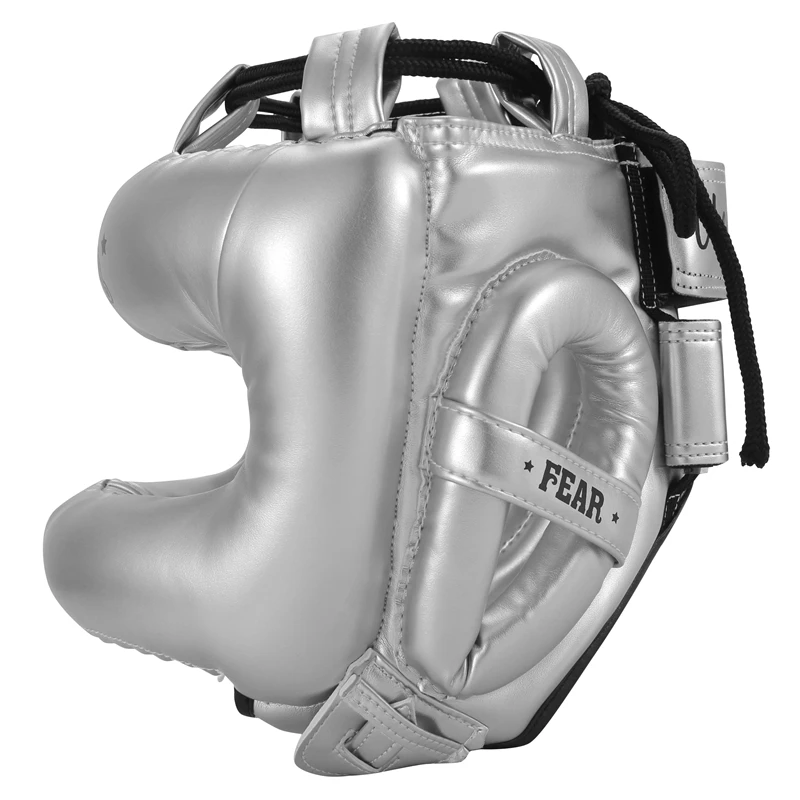 DF профессиональный бокс саньда боксерский шлем полная защита для защиты носа свободный боевой луч Полнолицевой шлем