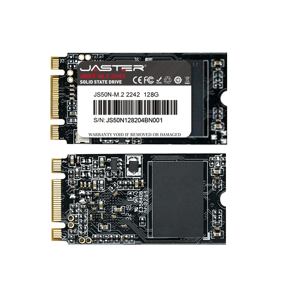 JASTER SSD M.2 2242 NGFF M2 500 Гб 128 ГБ 256 512 Внутренний твердотельный накопитель ноутбук Deskop