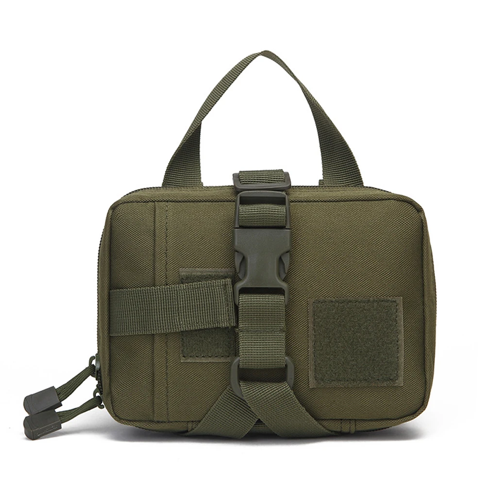 Охотничий Ifak нейлоновая сумка для первой помощи, медицинская походная сумка, тактическая спортивная поясная сумка, походная спасательная Сумка Molle, военная сумка - Цвет: Армейский зеленый