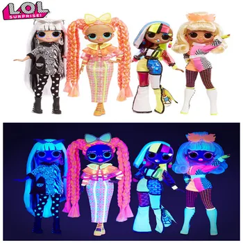 

LOL Surprise! New Original Doll L.O.L. OMG Lights Groovy Babe Speedster Angles Collection Winter Disco Fashion Doll Toy Gift