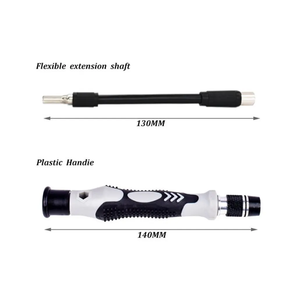 115 In 1 Precision Screwdriver Kit Accessory Set CR-V Steel Mini DIY Hand Work Repair Tools for iPhone Laptop PC Watch