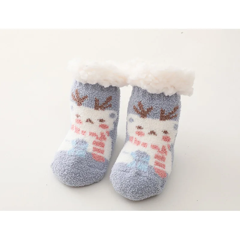 Kids Socks Baby Christmas Socks for 0-4 Years