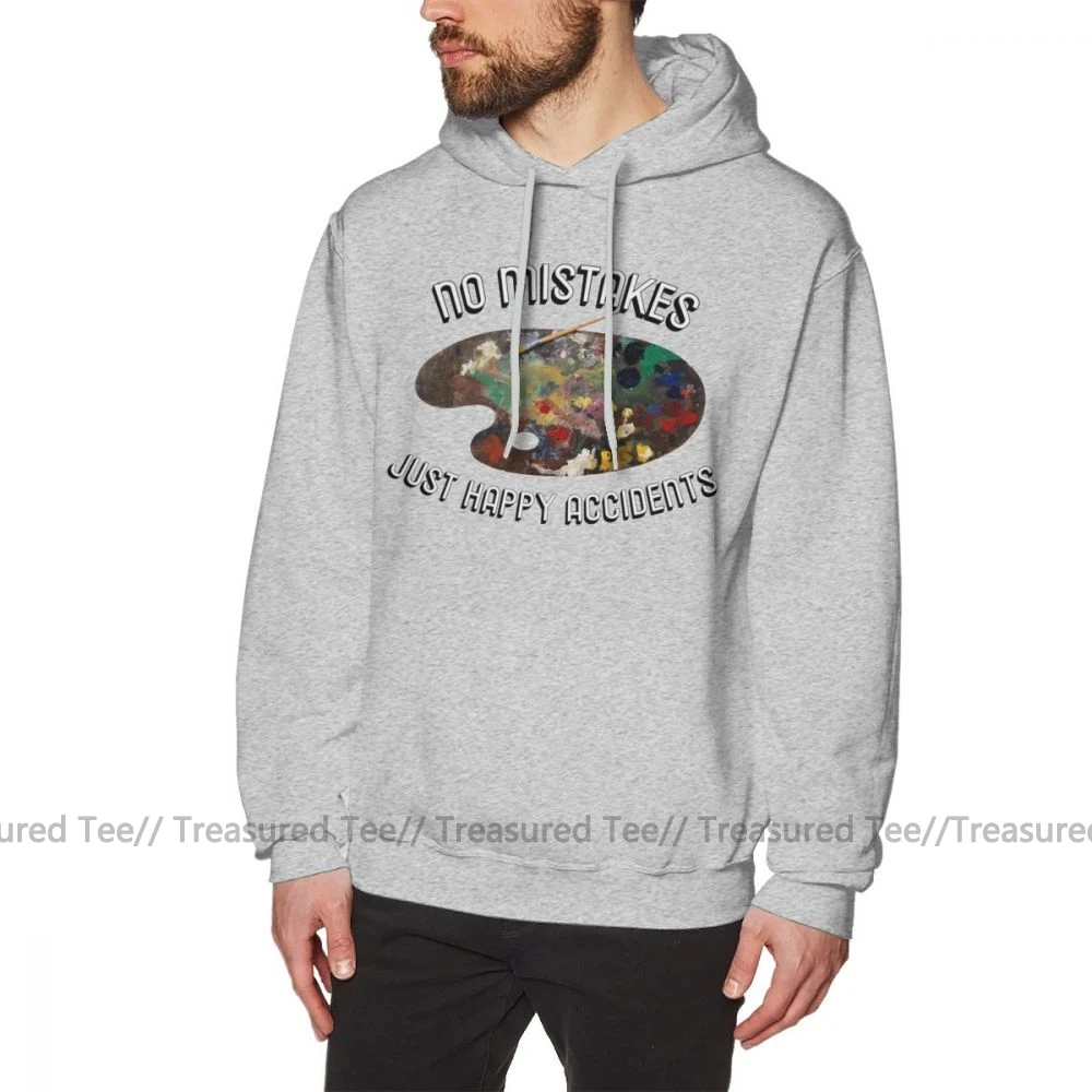 Bob Ross худи BOB ROSS NO erpes HAPPY accident толстовки длинные красные пуловеры худи уличная Мужская толстовка больших размеров
