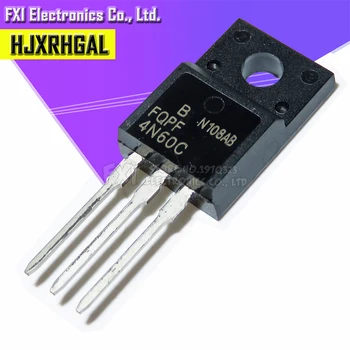 

10PCS FQPF4N60C TO-220 4N60C 4N60 TO220 New original