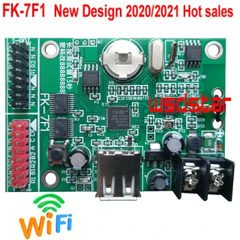 

FK-7F1 USB & WIFI LED controller card 1*HUB75E+1*HUB08 768*32 Full color P3 P4 P5 P6 P8 P10 LED controller card