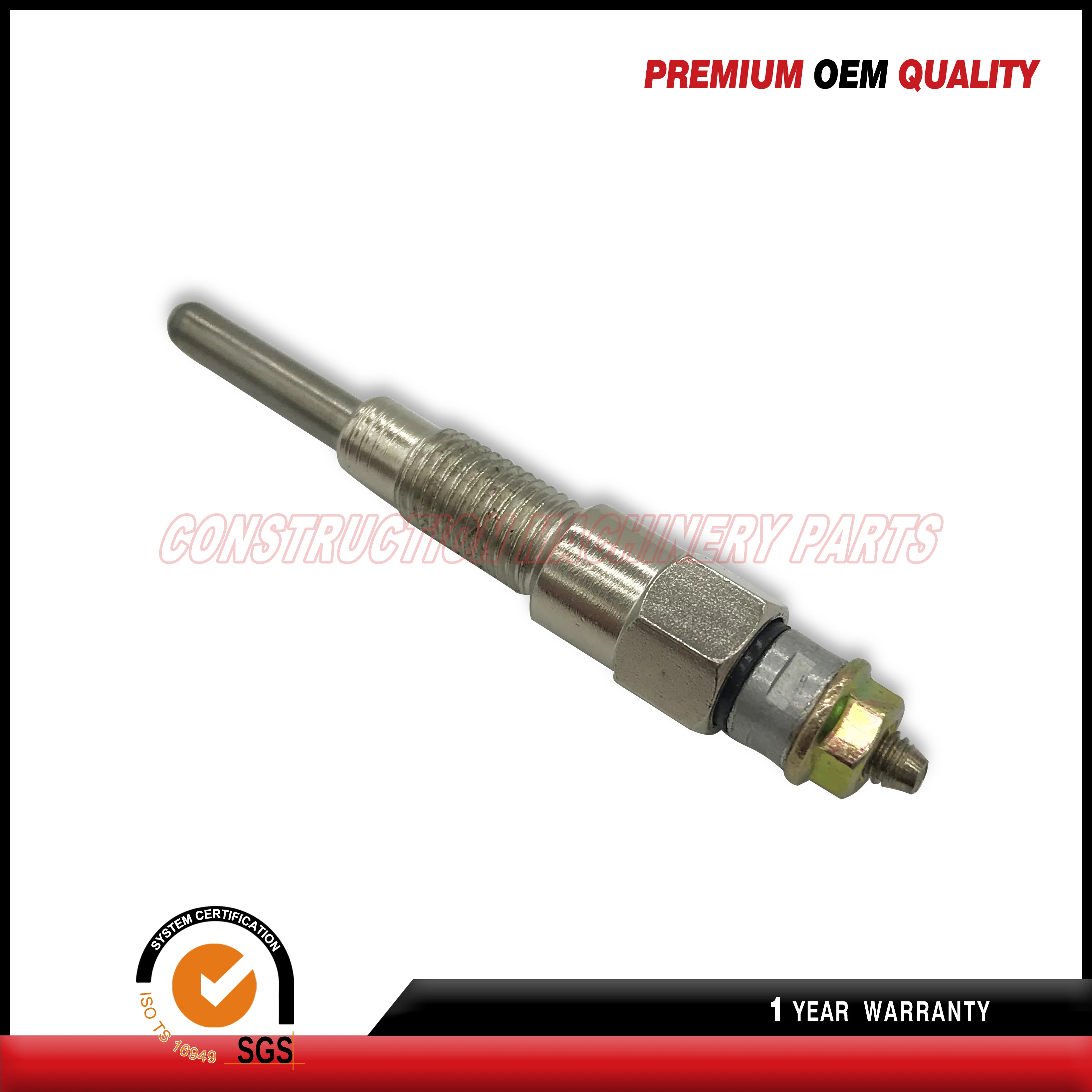 

3PCS glow plug for Kubota D722 engine repair part 6670470 for Bobcat B100 B200 B250 BL275 S100 MT50 MT52 MT55 Kubota D722