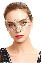 

Veil Fascinator Headband Vintage Veil Headband Tea Party Fascinator Veil For Women Bridal Wedding Veil For Women