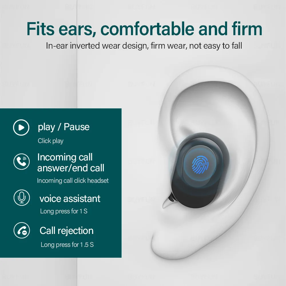Original Lenovo XT91 TWS Wireless Headphone Waterproof Earphone Bluetooth Auto Control Earbuds For Xiaomi/Samsung Stereo Headset