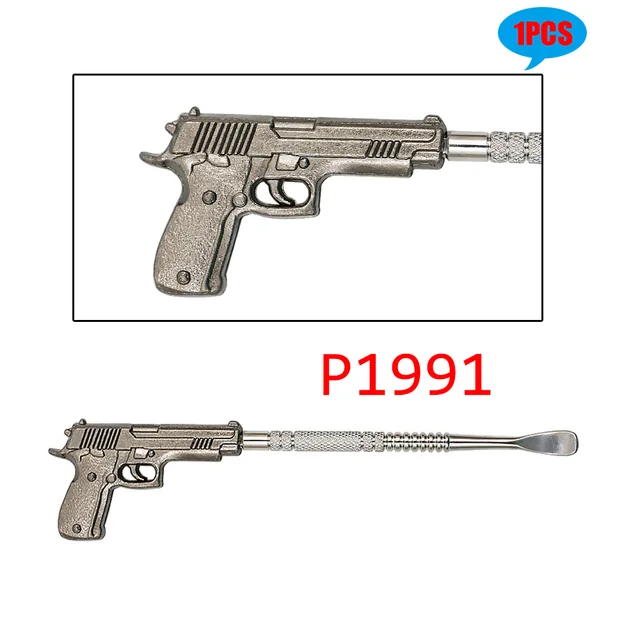 TOPPUFF AWM RPG M416 Smokes Wax Carving Tool Stainless Steel Multifunctional Titanium Nail Dabber Dab Spoon Smoking Accessoires P1991