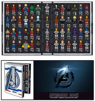 

NEW Super Marvel compatible with Legoingly Avengers hero Collections Book Building bricks blocks Bricks Toys lepinbricks Gift