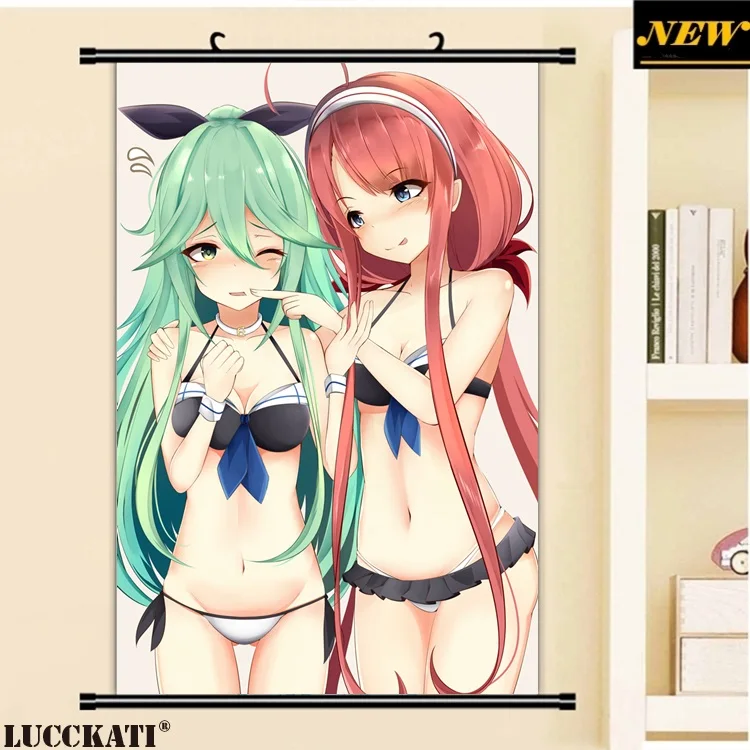 21yande.re 412063 bikini breast_hold cleavage kantai_collection kawakaze_(kancolle) swimsuits yamakaze_(kancolle)_副本