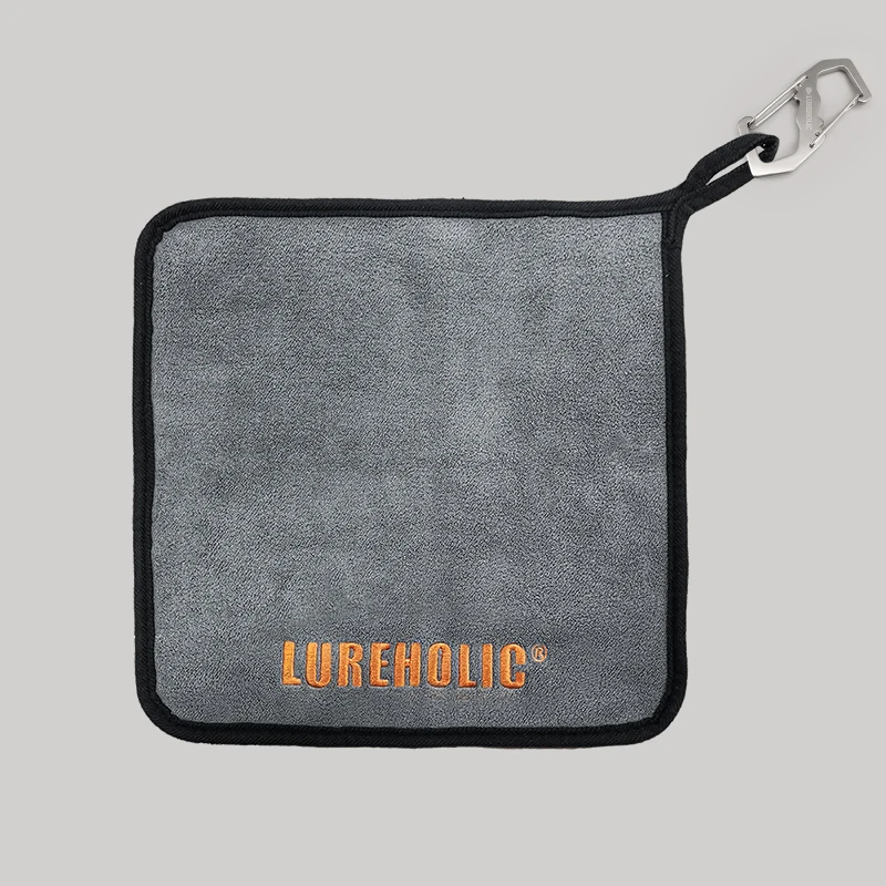 fishing towel LUREHOLIC Fishing Thickening Non-stick Absorbent Outdoors Sports Wipe Hands Hiking