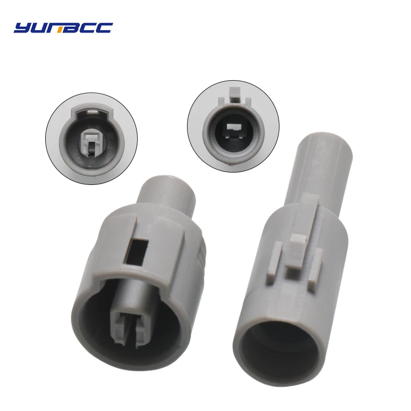 

5 Sets 1 Pin 2.2mm way waterproof electrical female and male connector kit Oil plug sensor plug for car motorcycle ect