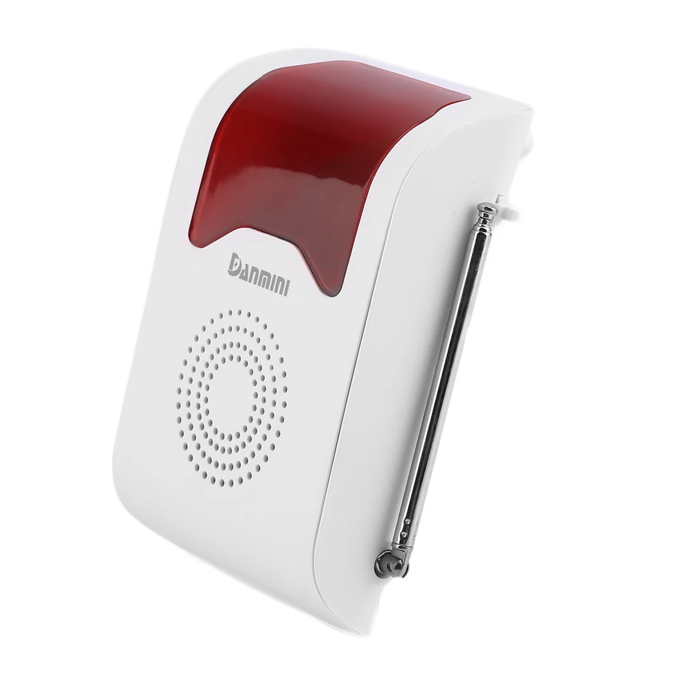 

YA-302 Wireless Voice Acousto-optic Site Alarm Voice Guide Operate Home Security Alarm Detector PIR Sensor System