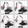 Huina 1/14 RC Truck Excavator 1594 Alloy 2.4Ghz Radio Controlled Car 22 Channel Engineering vehicle Toys for Boy Kid Gift 4