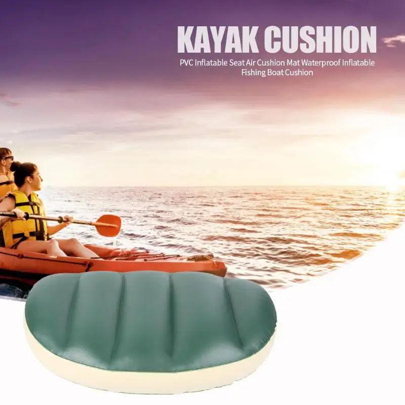 Подушка для кемпинга, рыбалки, гребли, каноэ, подушка, безопасность и надежность, надувная подушка для Каяка, подушка для катания на лодках, 550x350x100 мм