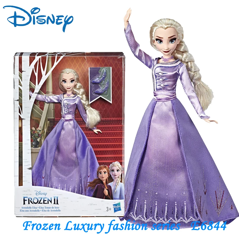 Bonecas Frozen Elsa e Anna Disney Brinquedo para Crianças De Plástico