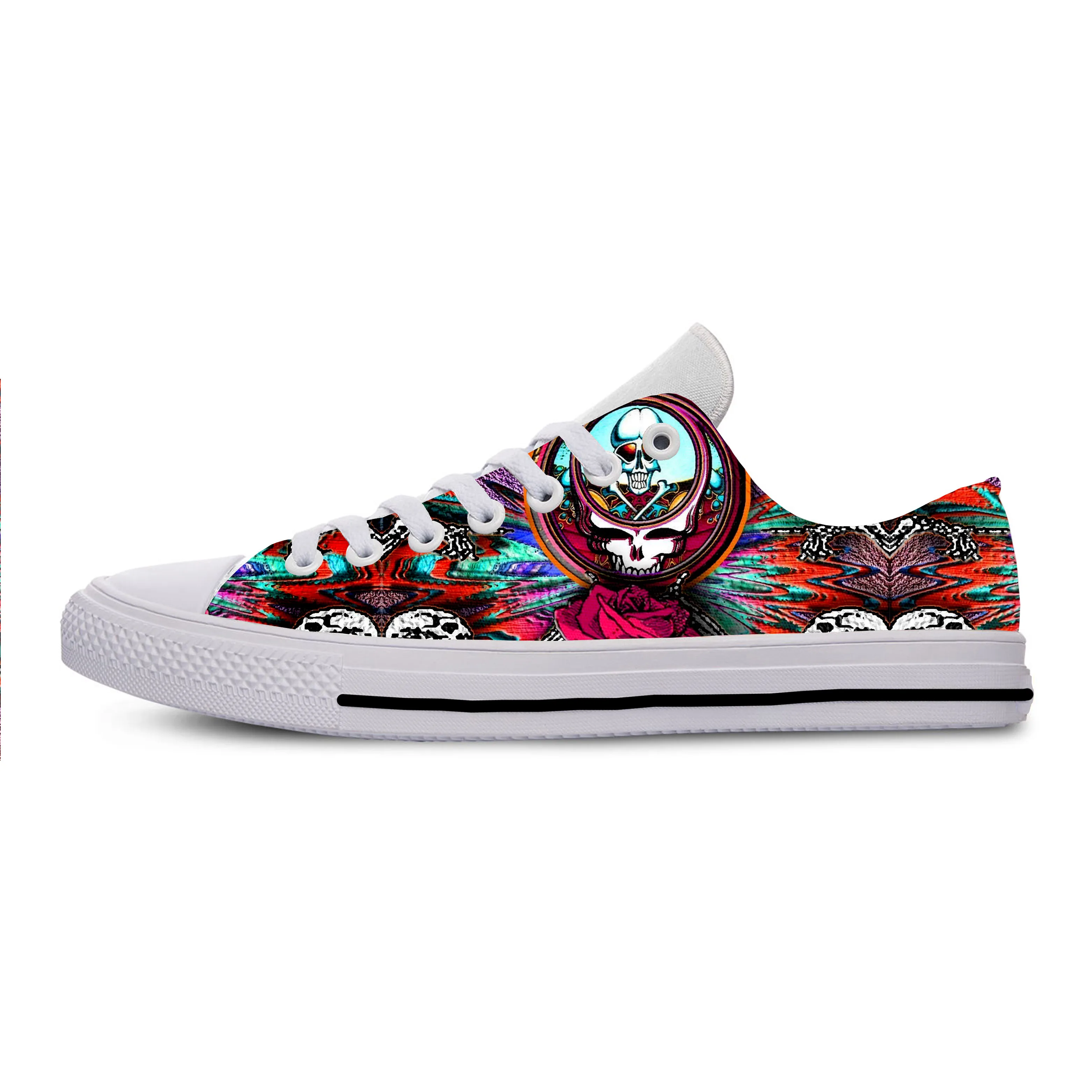 Grateful dead/2019 модные 3D кроссовки для мужчин/женщин высокое качество печать