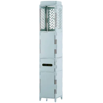 

Bathroom shelf floor bathroom storage type multi-layer quilt bedroom bedside table toilet finishing